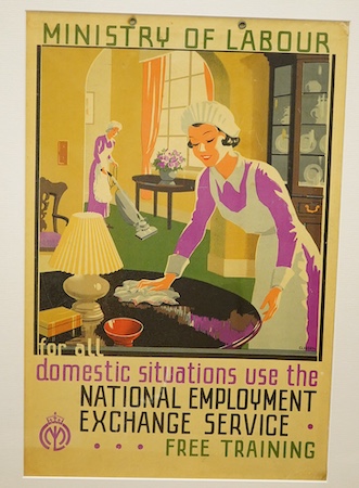 Three vintage advertising posters to include ‘Ministry of Labour’ and ‘All Fruit Crushes’, 37 x 25cm